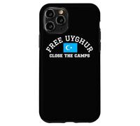 Free Uyghur Flag Turkic Uyghurs Close The Camps Xinjiang Case for iPhone 11 Pro