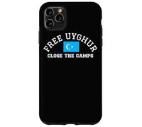 Free Uyghur Flag Turkic Uyghurs Close The Camps Xinjiang Case for iPhone 11 Pro Max