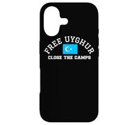 Free Uyghur Flag Turkic Uyghurs Close The Camps Xinjiang Case for iPhone 17