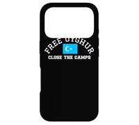 Free Uyghur Flag Turkic Uyghurs Close The Camps Xinjiang Case for iPhone 17 Pro