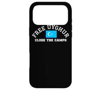 Free Uyghur Flag Turkic Uyghurs Close The Camps Xinjiang Case for iPhone 17 Pro Max