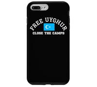 Free Uyghur Flag Turkic Uyghurs Close The Camps Xinjiang Case for iPhone 7 Plus/8 Plus