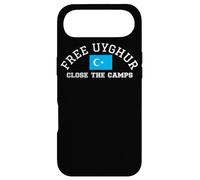 Free Uyghur Flag Turkic Uyghurs Close The Camps Xinjiang Case for iPhone Air