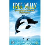 Free Willy Part 1, 2, 3 and 4 [4 Discs] Boxset