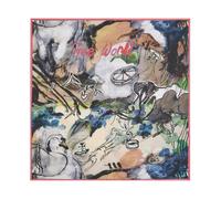 Free World Square 90X90- female- Vivienne Westwood- Silk Scarves- Multicolor- ONE SIZE- Accessories ONE SIZE