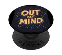 Free Your Thoughts with this Out of Mind Emblem PopSockets Adhesive PopGrip