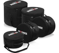 FREEAMG 5-Piece Drum Bag Set, Padded Drum Kit Bags for 12"/ 13"/ 14" Tom Snare, 16" Floor Tom, 22" Bass Drum, Drum Carrying Cases for Drummers