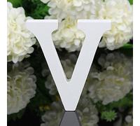 Freeas Decorative Wooden Alphabet Wall Letters, 26 Pieces - Hight: 8cm/3" (V)