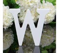 Freeas Decorative Wooden Alphabet Wall Letters, 26 Pieces, Hight: 8cm/3" (W)