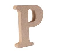 Freeas Freestanding Wooden Letters, Alphabet Decorative Wood Letters Hanging Wall 26 Letters DIY Words Sign for Children Baby Name Girls Bedroom Wedding Birthday Party Home Décor (P)