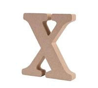 Freeas Freestanding Wooden Letters, Alphabet Decorative Wood Letters Hanging Wall 26 Letters DIY Words Sign for Children Baby Name Girls Bedroom Wedding Birthday Party Home Décor (X)