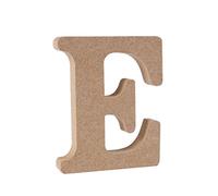 Freeas Freestanding Wooden Letters, Alphabet Decorative Wood Letters Hanging Wall 26 Letters DIY Words Sign for Children Baby Name Girls Bedroom Wedding Birthday Party Home Décor (E)