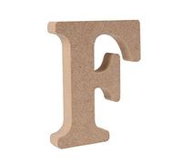 Freeas Freestanding Wooden Letters, Alphabet Decorative Wood Letters Hanging Wall 26 Letters DIY Words Sign for Children Baby Name Girls Bedroom Wedding Birthday Party Home Décor (F)