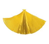 Freebily Belly Dancing Wings Ideal Fairy Wing for Adult Dancers for Stage Performance Dance Activities Gold One Size