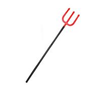 Freebily Halloween Plastic Battle Axe Red Devil Pitchfork Death Scythe Halloween Fancy Dress Accessories Trident One Size