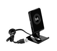 Freebily QI Fast Wireless Charger Charging Pad Stand with USB Cable Required QC 2.0/QC 3.0 Quick Charge Adapter for iPhone Android