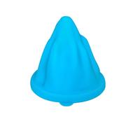 Freebily Silicone Iceberg Shaped Ice Mold with Lid Ice Maker Cube Tray for Freezer Water Whiskey Cocktail Blue One Size