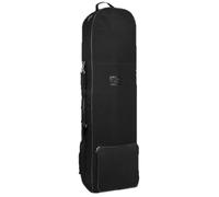 Freebily Single Layer Foldable Golf Travel Bag with Rolling Wheels Nylon Soft Case for Airline Club Shipping Black One Size