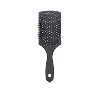 Freebily Soft Bristle Hair Brush for Women Girls Kids No Static No Tangle Detangling Brush for Smooth Styling All Hair Types Black One Size