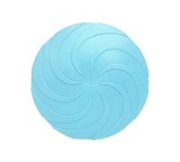 Freebily Soft Flying Disc Toys for Medium Large Dogs Durable Flyer for Pets Safe Lightweight Toy for Training Fetch Blue 21.5cm