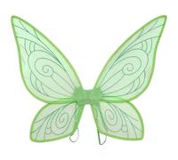Freebily Sparkle Fairy Butterfly Wings Halloween Costume Angel Wing Cosplay Dress Up Party Favor Green One Size