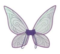 Freebily Sparkle Fairy Butterfly Wings Halloween Costume Angel Wing Cosplay Dress Up Party Favor Purple One Size