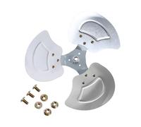 Freebily Thickened Aluminum Fan Blades Replacement Electric Fans Blade Part for Industrial Floor Fan Ground Fanner Fan Blades 16 Inches One Size