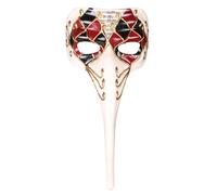 Freebily Unisex Women Men Long Nose Mask for Halloween Masquerade Carnival Cosplay Red 1 One Size