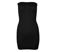 Freebily Women's Strapless Full Body Slip Shaper Seamless Tube Shapewear Dress Black XXL-XXXL