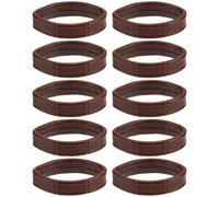 FREEBLOSS 10Pcs 0.9'' Watch Band Keepers Watch Strap Holder Loops Watch Strap Retainer Watch Band Keeper Replacement Watch Band Fastener Rings for Smart Sport Watches