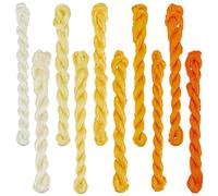 FREEBLOSS 10Pcs Embroidery Thread Silk Floss 10 * 100 M Natural Silk Embroidery Thread Traditional Sewing Threads Quilting & Embroidery Sewing Kit Supplies 10 Yellow Theme Colors