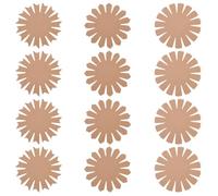 FREEBLOSS 12pcs Woven Basket Base for Basket Weaving Flowers Basket Making Forms for Beginners Woven Basket Paper Template for Basket Making Supplies Corrugated Paper Basket for Easter Activities