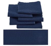 FREEBLOSS 18pcs Cotton Sashiko Fabric Squares Quilting Fabric Bundles Precut Quilt Material for Sewing Patchwork 7.87x7.87inch