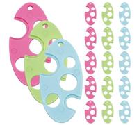 FREEBLOSS 18Pcs Essential Oil Bottle Opener Colored Roller Ball Bottle Opener Opener Key Tool for Easily Remove Roller Balls Roller on Caps Opener for Mouth Head Eyelash Tool