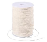 FREEBLOSS 220m Sashiko Thread 100% Cotton Embroidery Floss 7 Stranded White Hand Sewing Thread for Needlework Sashiko Supplies