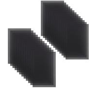FREEBLOSS 25Pcs PVC Plastic Eye Mesh for Therian Masks Realistic and Breathable Eye Material Durable & Lightweight Easy to Cut and Customize for Cosplay Halloween and Costume Creations