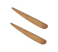 FREEBLOSS 2Pcs Sewing Point Turner & Seam Creaser Set Bamboo Corner Turner Tool for Quilting Fabric Pressing & Edge Creasing Handy Sewing Mark for Precision Projects