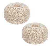 FREEBLOSS 300m Sashiko Thread 100% Cotton Embroidery Flosses White Hand Embroidery Thread 4 Strands Sashiko Quilting Thread for Needlework