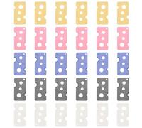 FREEBLOSS 30Pcs Essential Oil Bottle Opener Roller On Caps Openers Colored Essential Oil Opener Perfume Bottle Opener Tool Cap Remover Tool for Roller Balls Caps on Bottles