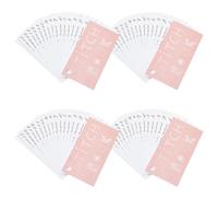 FREEBLOSS 4 Pcs Creative Mini Sewing Book & DIY Card Set DIY Creative Mini Sewing Card Set Sewing Books for Beginners Embroidery Stitch Practice Cards