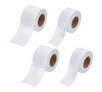 FREEBLOSS 4 Rolls Fusible Batting Tape for Quilting White Seam Tape Fusible Sheer Tape for Art Quitting Batting Sewing, 1.5''/2'' Width 20 Yards