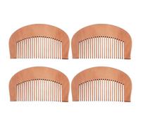 FREEBLOSS 4Pcs Macrame Fringe Comb Macrame Brush for Tassels Macrame Supplies Macrame Cord Comb for Weaving Cotton Rope Open Knot Comb for Macrame Craft Kit Adults