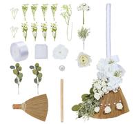 FREEBLOSS Wedding Brooms for Jumping Ceremony Decorative DIY Broomstick Broom Wedding Ceremony Brooms for Wedding Ceremony Craft