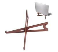 FREEBLOSS Wood Laptop Stand Detachable Computer Stand for Desk Vertical Laptop Holder Computer Riser Wooden Desk Accessories