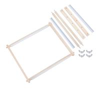 FREEBLOSS Wood Tapestry Scroll Embroidery Frame Cross Stitch Frame Wood Scroll Frame Needlepoint Frame Scroll Frame Quilting Frame for Cross Stitch Needlepoint Sewing Embroidery