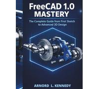 FreeCAD 1.0 Mastery:: The Complete Guide from First Sketch to Advanced 3D Design.
