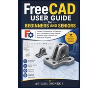 FreeCAD User Guide for beginners and seniors: Create Professional 3D Designs with Confidence Using Simple Step-by-Step Lessons and Practical Projects