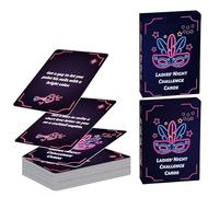 FREECOZYER Bachelorette Party Games Party Games for Adults Girls Night Games - 50 Fun & Dirty Challenge Cards for Women, Girls Night Out, Brave Girl Friends Activity to Build Closer Bond