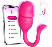 FREECOZYER Sex Toys G Spot Vibrator Wearable Long Distance Adult Sex Toys & Games with Remote Control 10 Powerful Vibrating, App Controlled Egg Mini Vibrators for Women Female Sex Toy for Couples