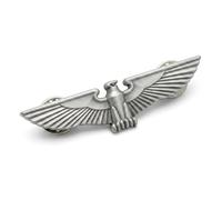 FREECROWS Imperial Sovereign Eagle Sculpture - Professional Historical Gallery Pin - Museum-Grade Library Achievement - Silver-Toned Educational Exhibit Artifact